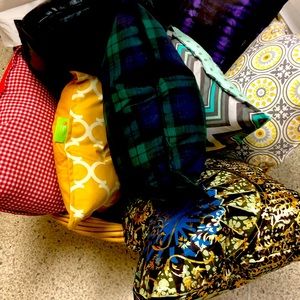 Cotton decorative throw pillows